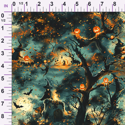 Pumpkin Hollow Pattern 14 Minky Fabric