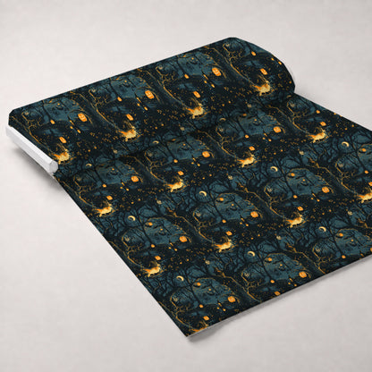 Pumpkin Hollow Pattern 16 Minky Fabric
