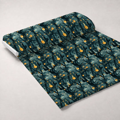 Pumpkin Hollow Pattern 17 Minky Fabric