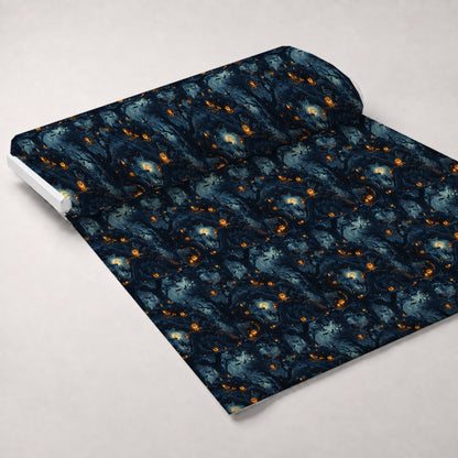 Pumpkin Hollow Pattern 18 Minky Fabric