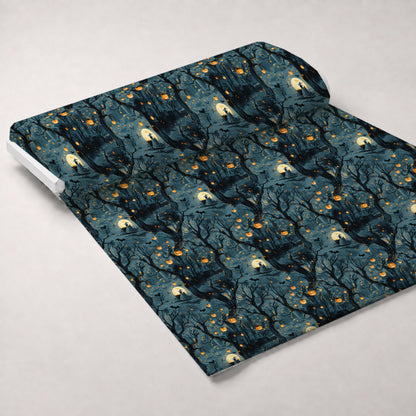Pumpkin Hollow Pattern 2 Minky Fabric
