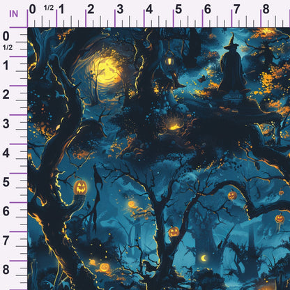 Pumpkin Hollow Pattern 6 Minky Fabric