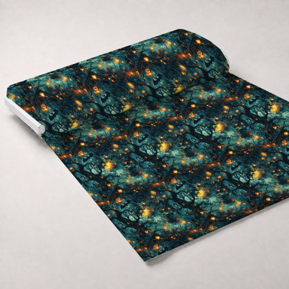 Pumpkin Hollow Pattern 7 Minky Fabric
