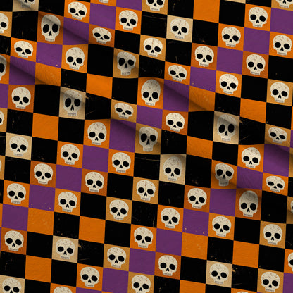 Pumpkin Moon Parade Pattern 1 Minky Fabric