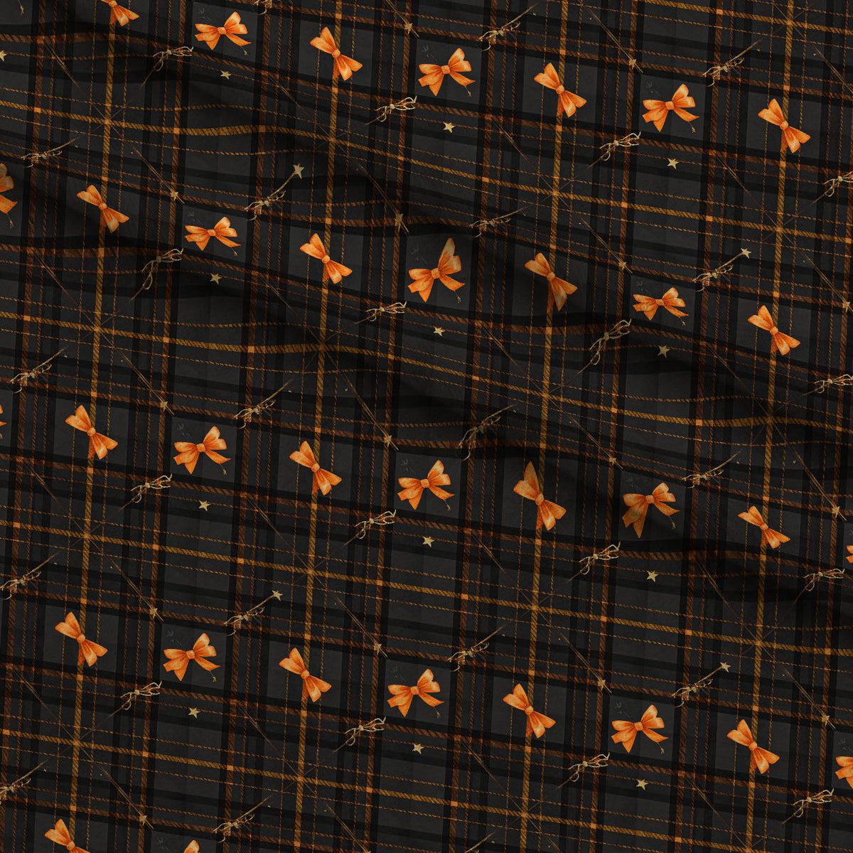 Pumpkin Moon Parade Pattern 10 Minky Fabric