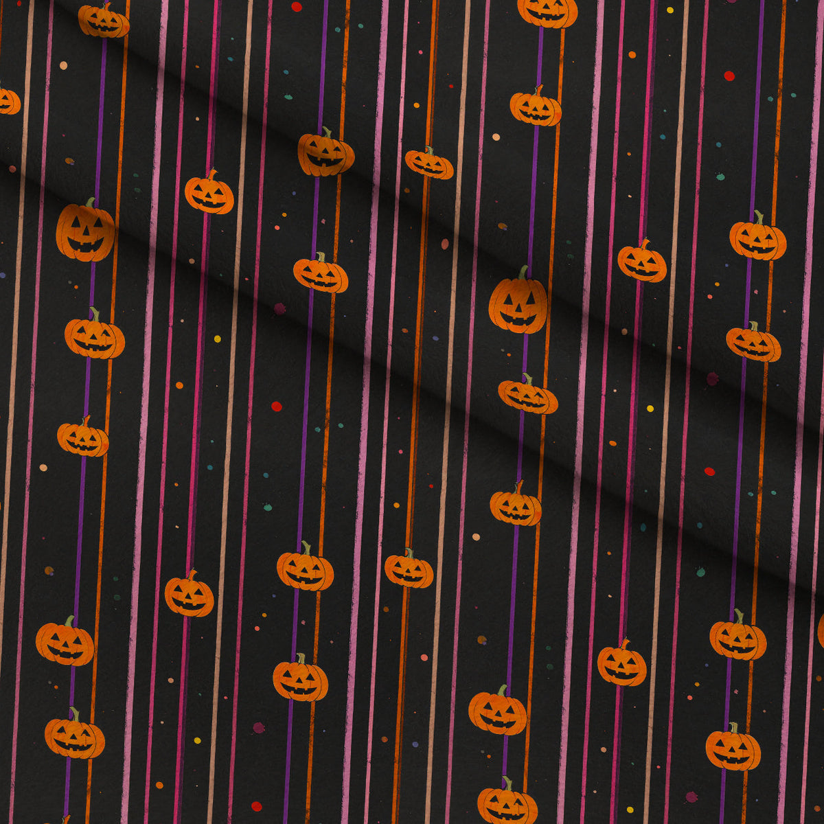 Pumpkin Moon Parade Pattern 13 Minky Fabric