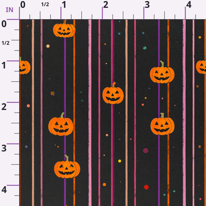 Pumpkin Moon Parade Pattern 13 Minky Fabric