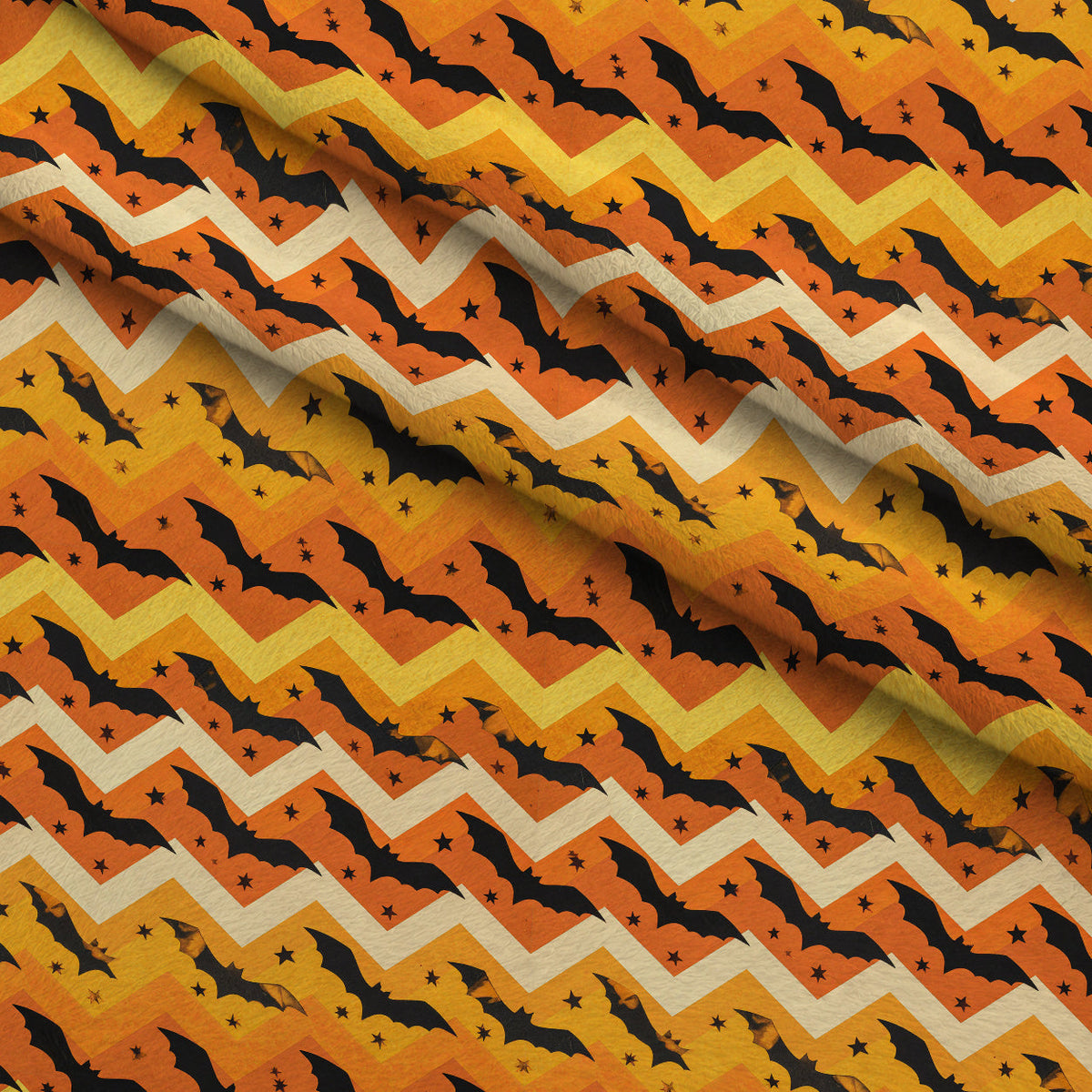 Pumpkin Moon Parade Pattern 16 Minky Fabric