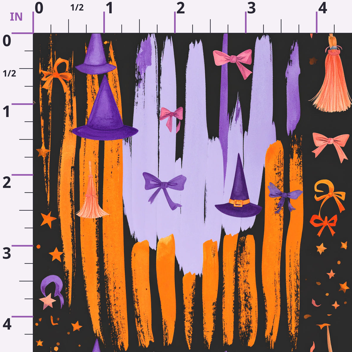 Pumpkin Moon Parade Pattern 25 Minky Fabric