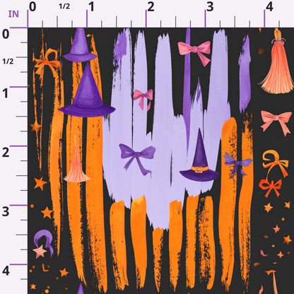 Pumpkin Moon Parade Pattern 25 Minky Fabric