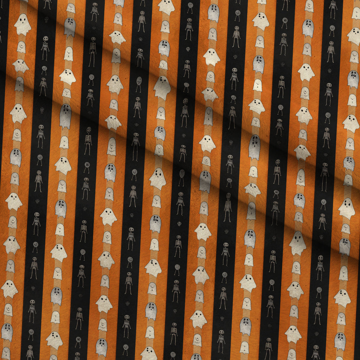 Pumpkin Moon Parade Pattern 27 Minky Fabric