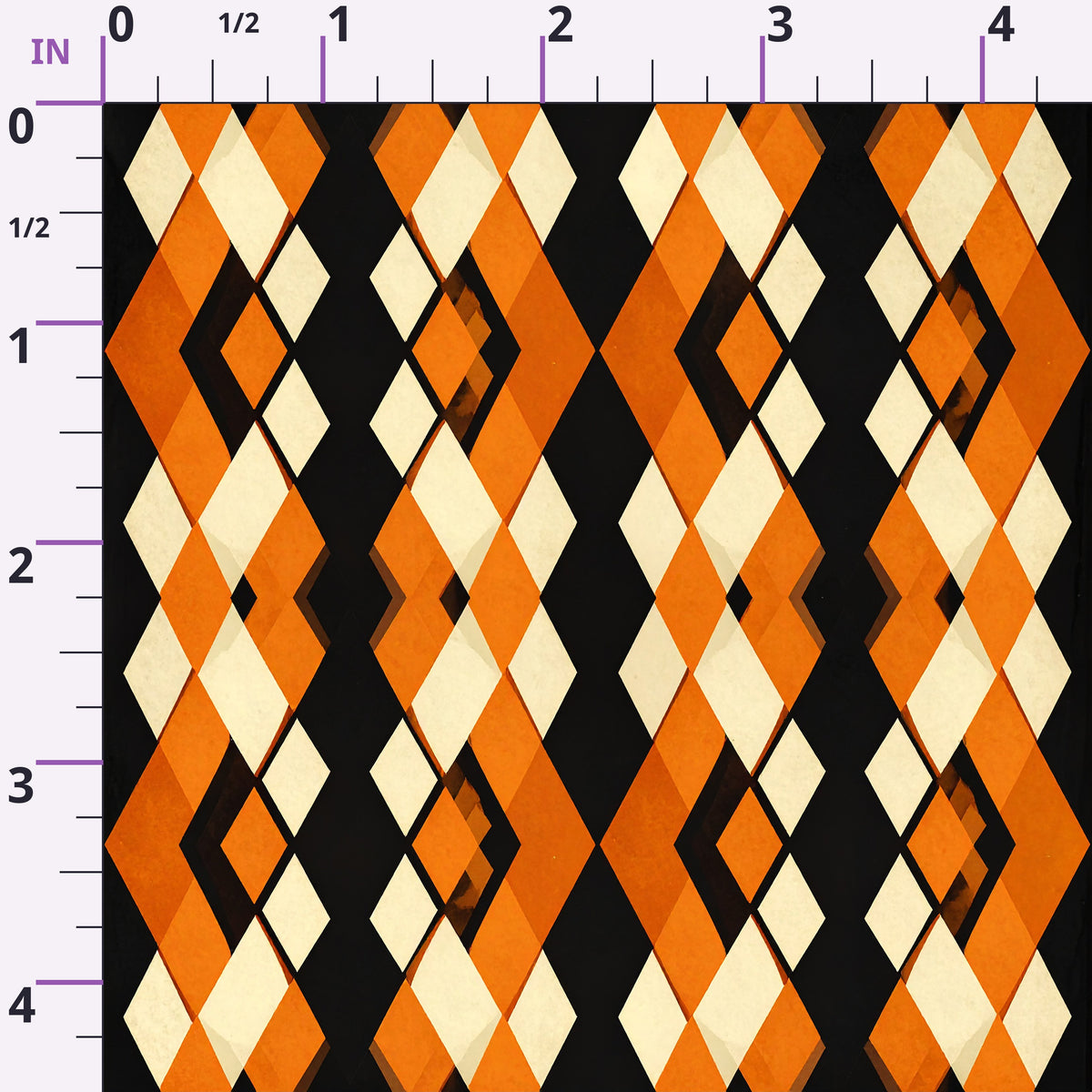 Pumpkin Moon Parade Pattern 6 Minky Fabric