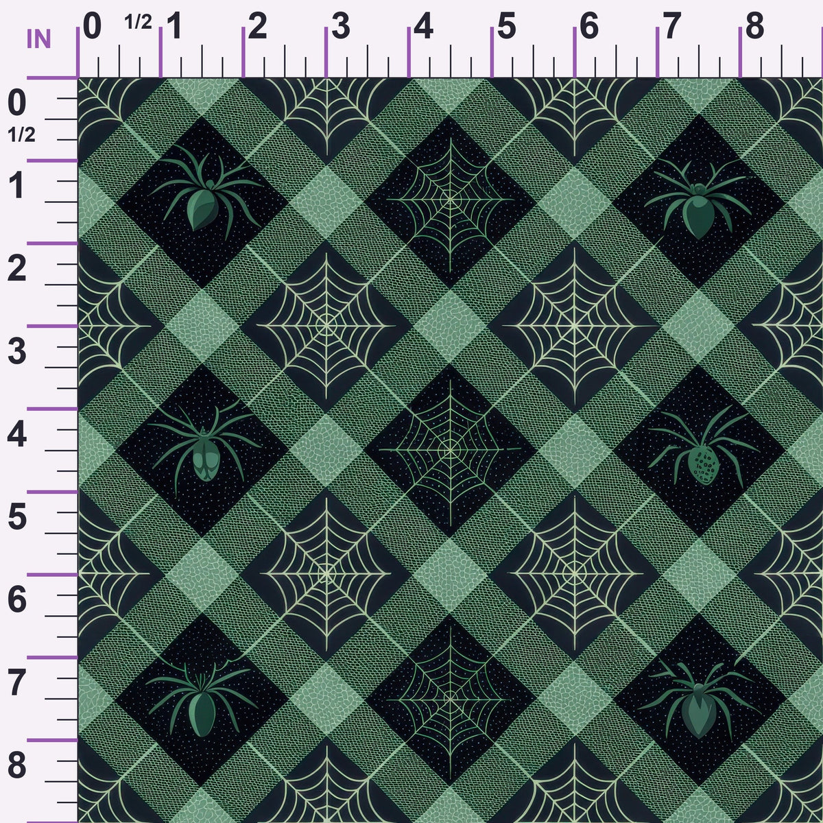 Pumpkin Patch Plaid Pattern 1 Minky Fabric