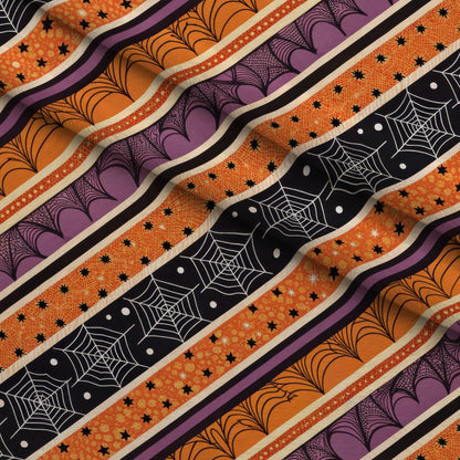 Pumpkin Patch Plaid Pattern 4 Minky Fabric