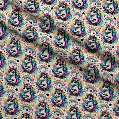 Punk Pony Magic Pattern 1 Minky Fabric