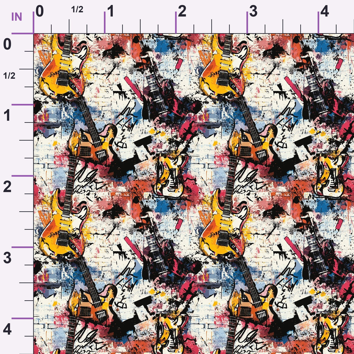 Punk Poster Riot Pattern 9 Minky Fabric