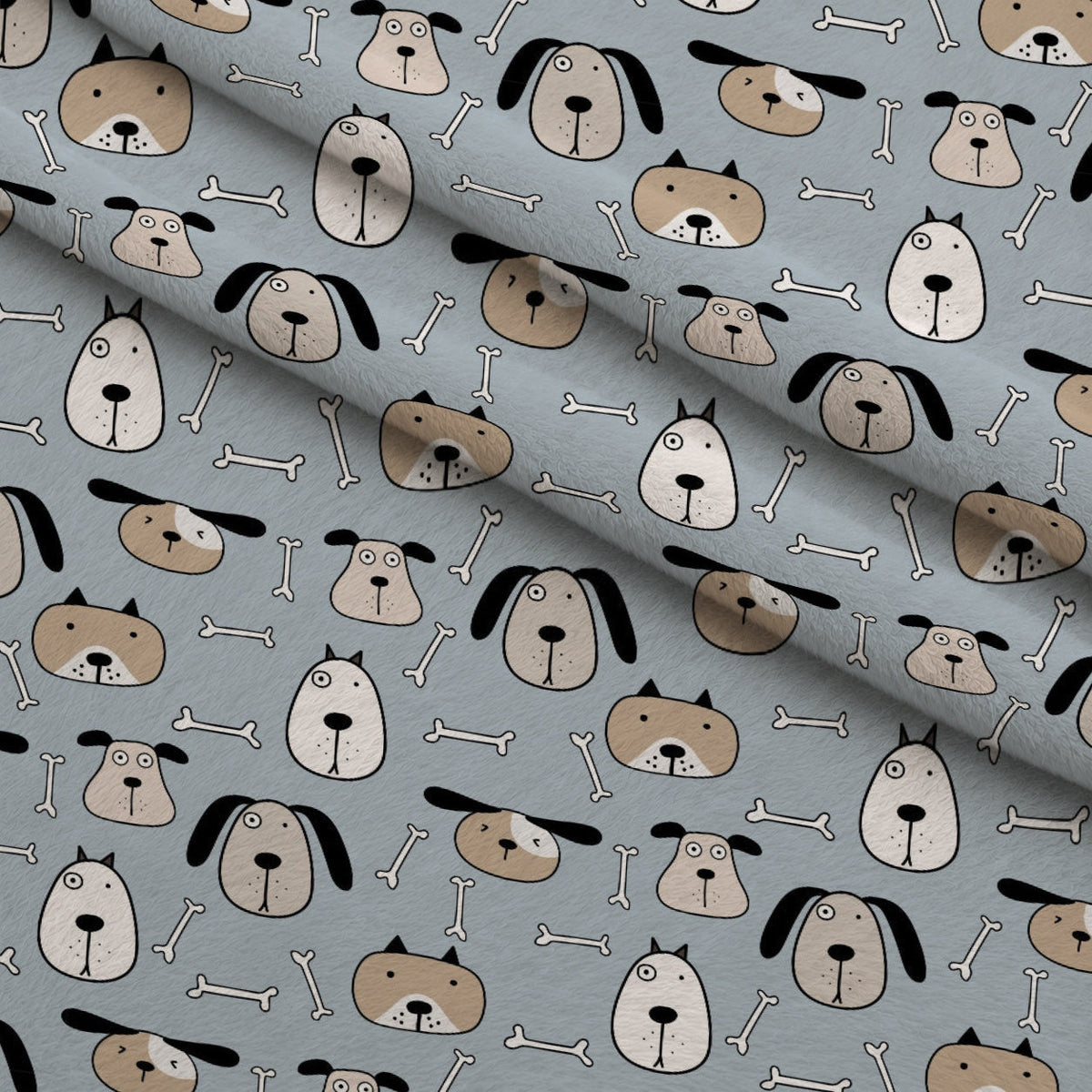 Puppy Pile Pattern 10 Minky Fabric