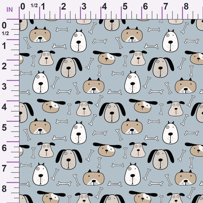Puppy Pile Pattern 10 Minky Fabric