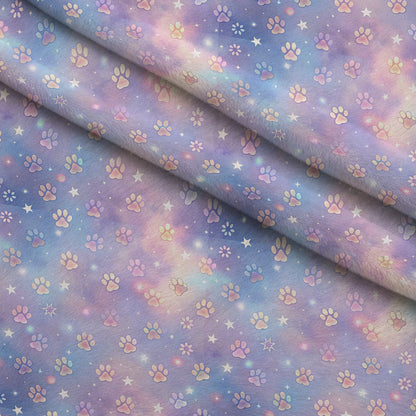 Puppy Prints Pattern 11 Minky Fabric