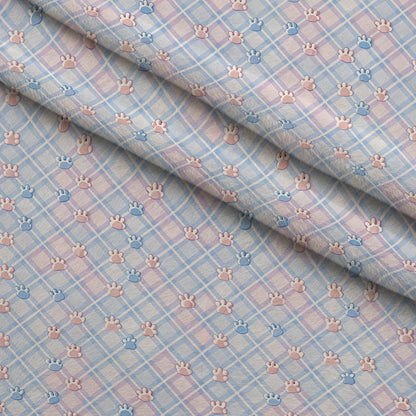 Puppy Prints Pattern 14 Minky Fabric