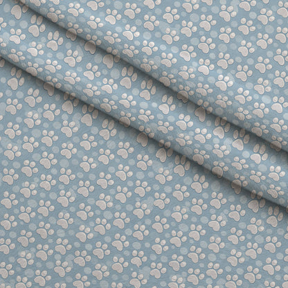 Puppy Prints Pattern 3 Minky Fabric