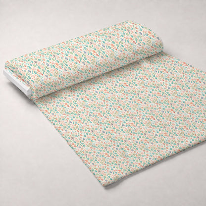 Puppy Prints Pattern 5 Minky Fabric