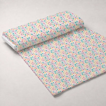 Puppy Prints Pattern 6 Minky Fabric