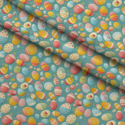 Pysanky Garden Pattern 10 Minky Fabric