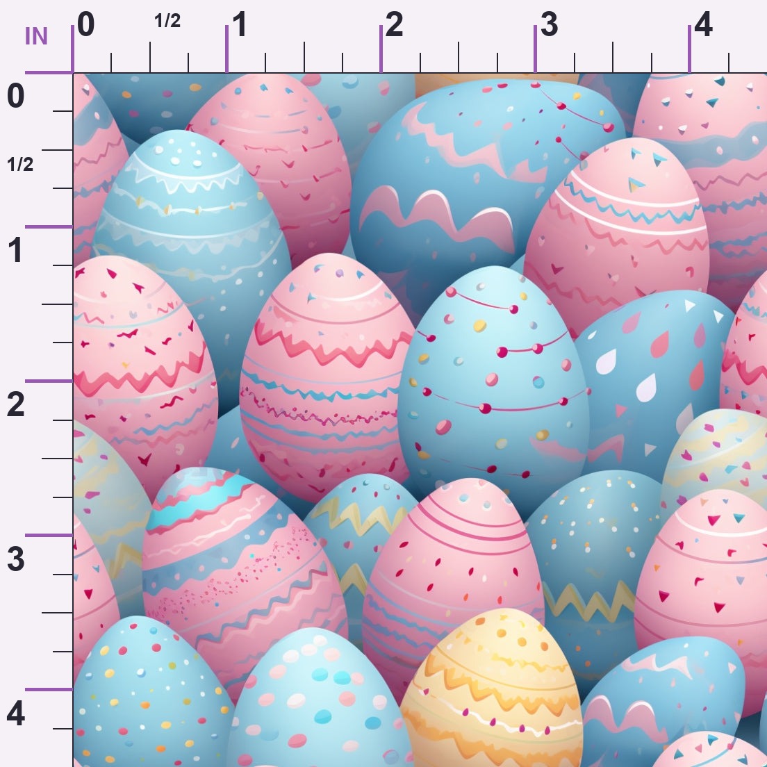 Pysanky Garden Pattern 20 Minky Fabric