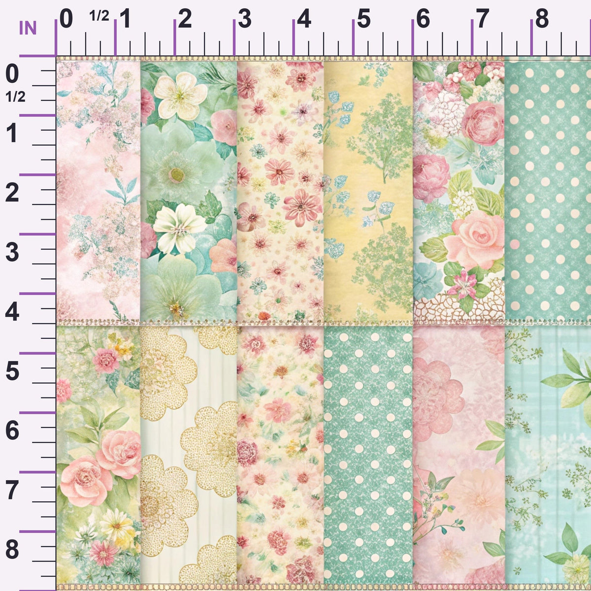 Quilted Daisies Pattern 14 Minky Fabric