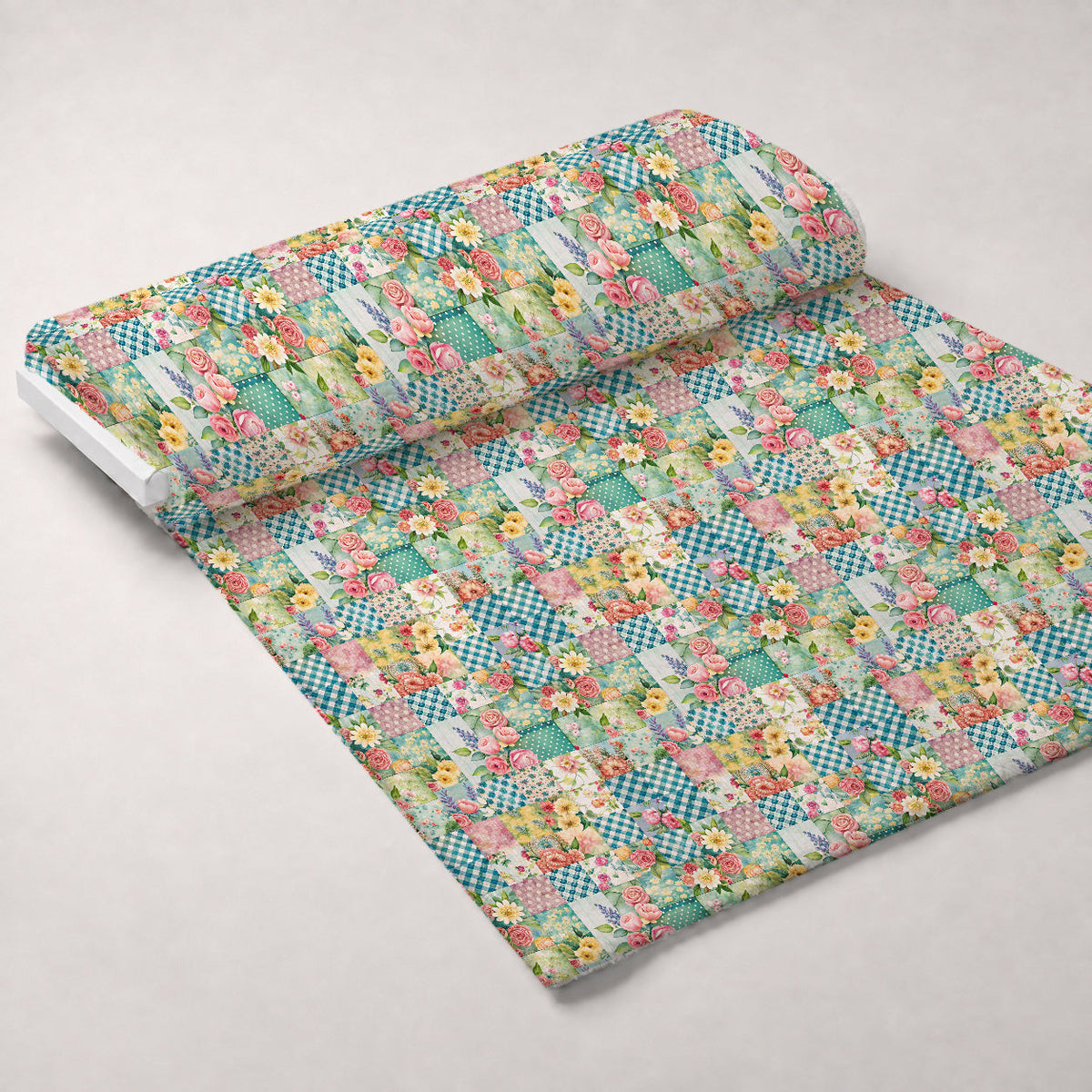 Quilted Daisies Pattern 27 Minky Fabric