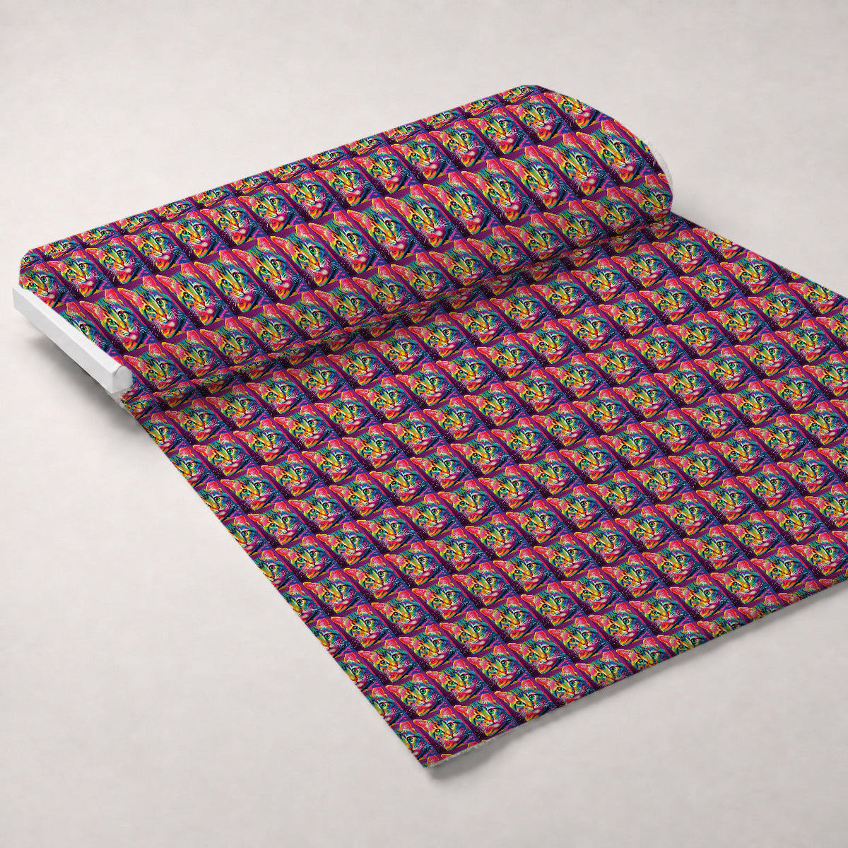 Rainbow Blooms Pattern 5 Minky Fabric
