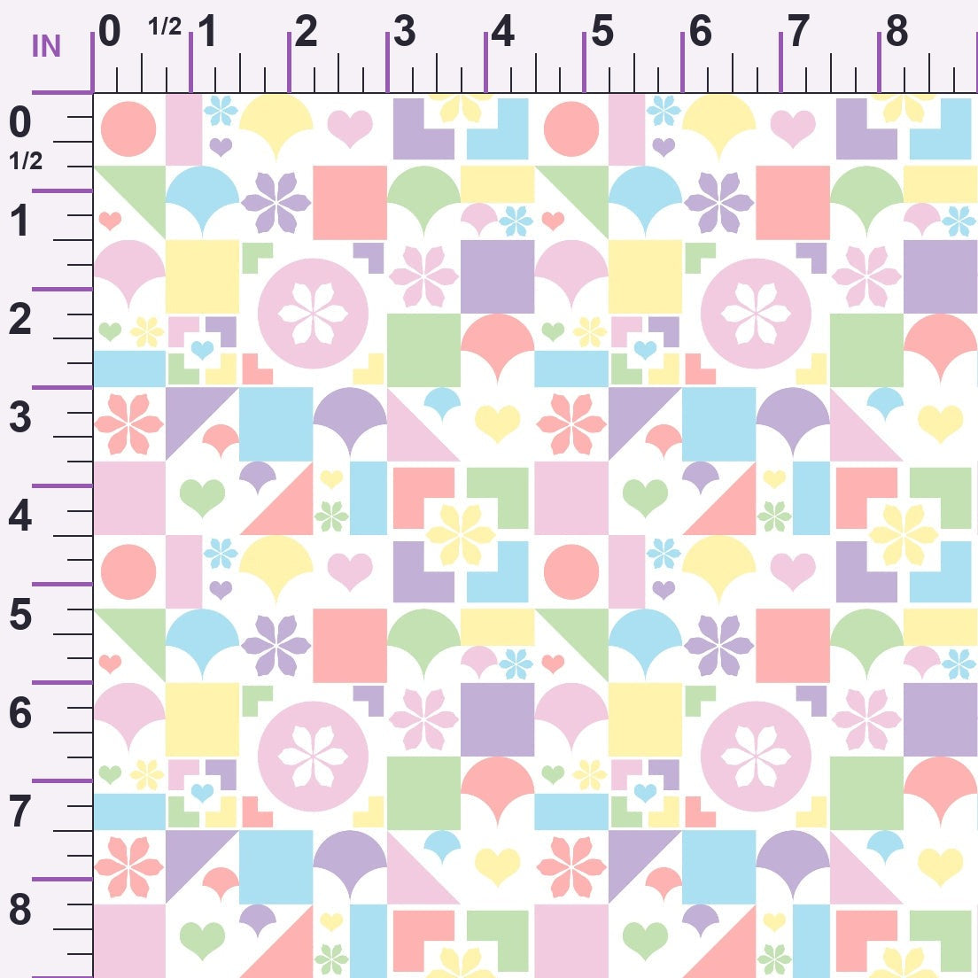Rainbow Color Pastel Minky Fabric