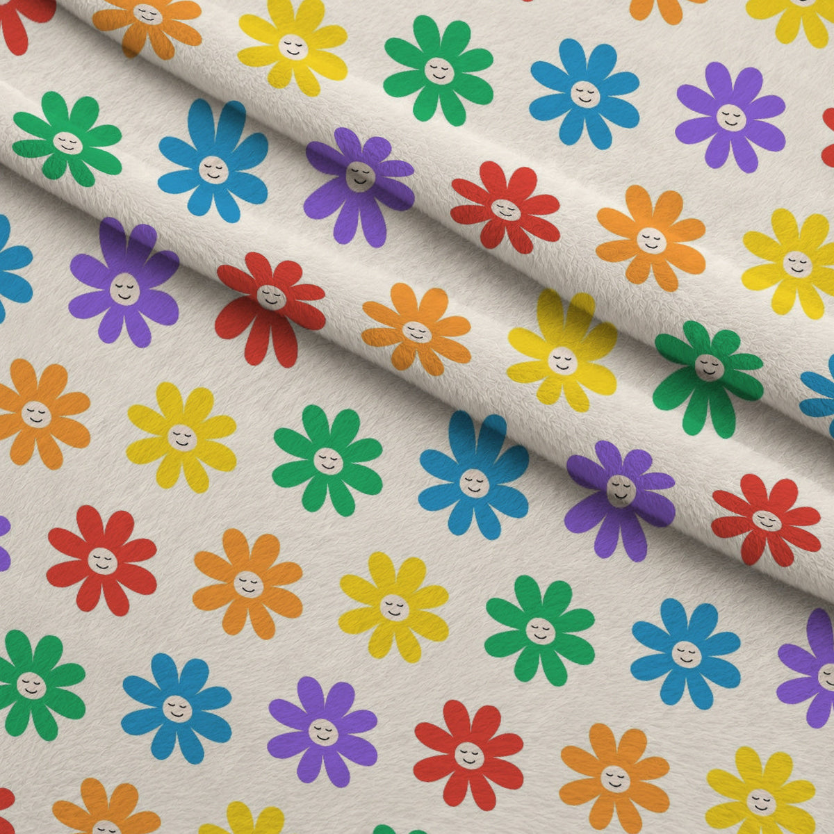 Rainbow Daydream Pattern 11 Minky Fabric