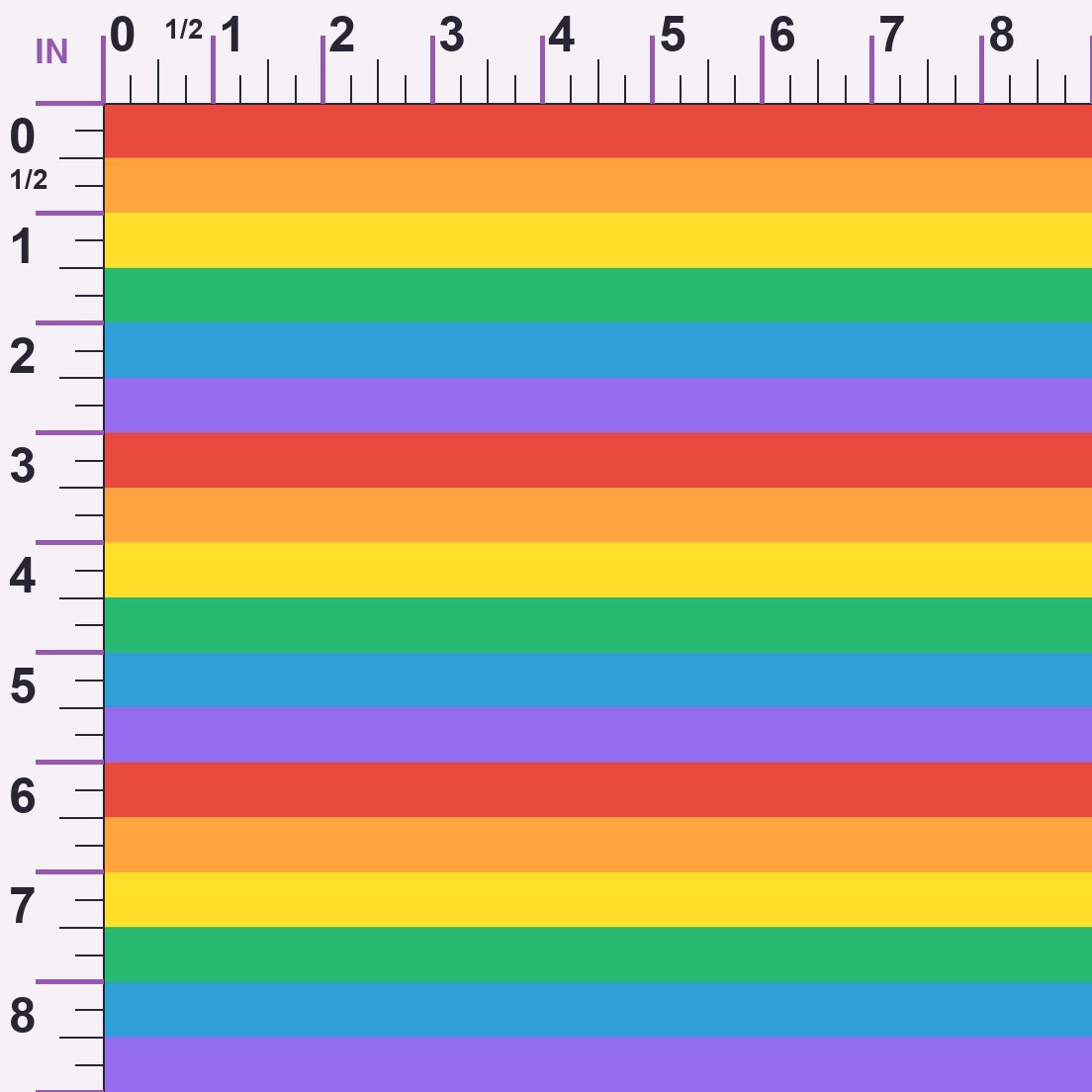 Rainbow Daydream Pattern 12 Minky Fabric