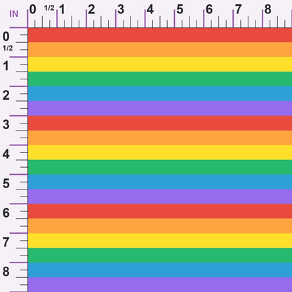 Rainbow Daydream Pattern 12 Minky Fabric