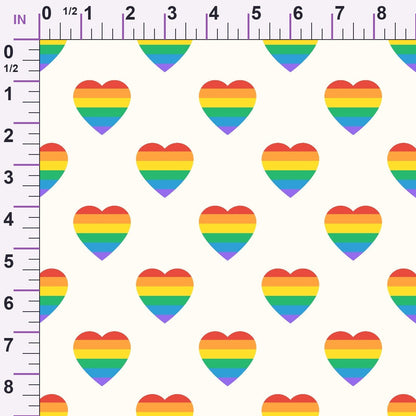 Rainbow Daydream Pattern 7 Minky Fabric