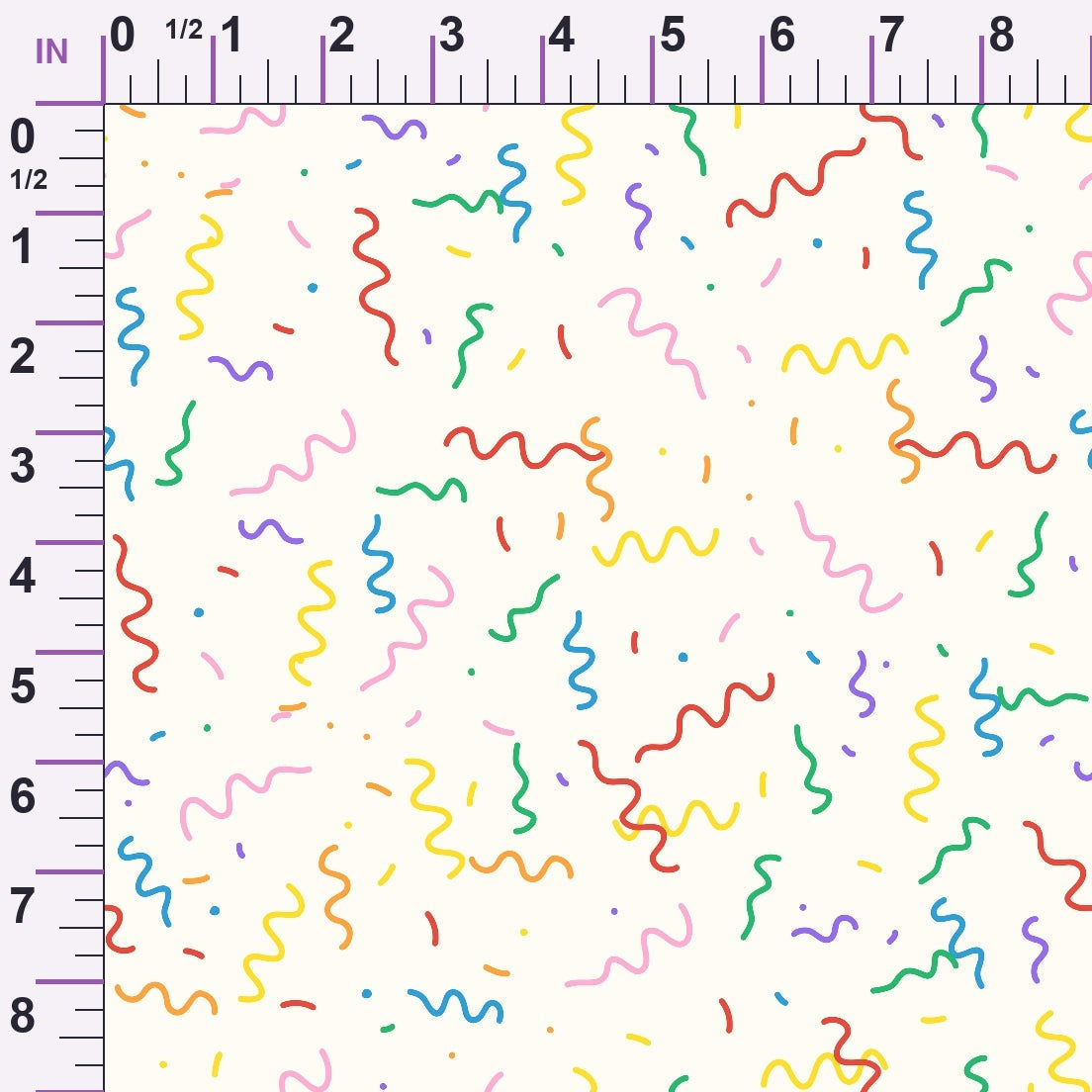 Rainbow Daydream Pattern 9 Minky Fabric