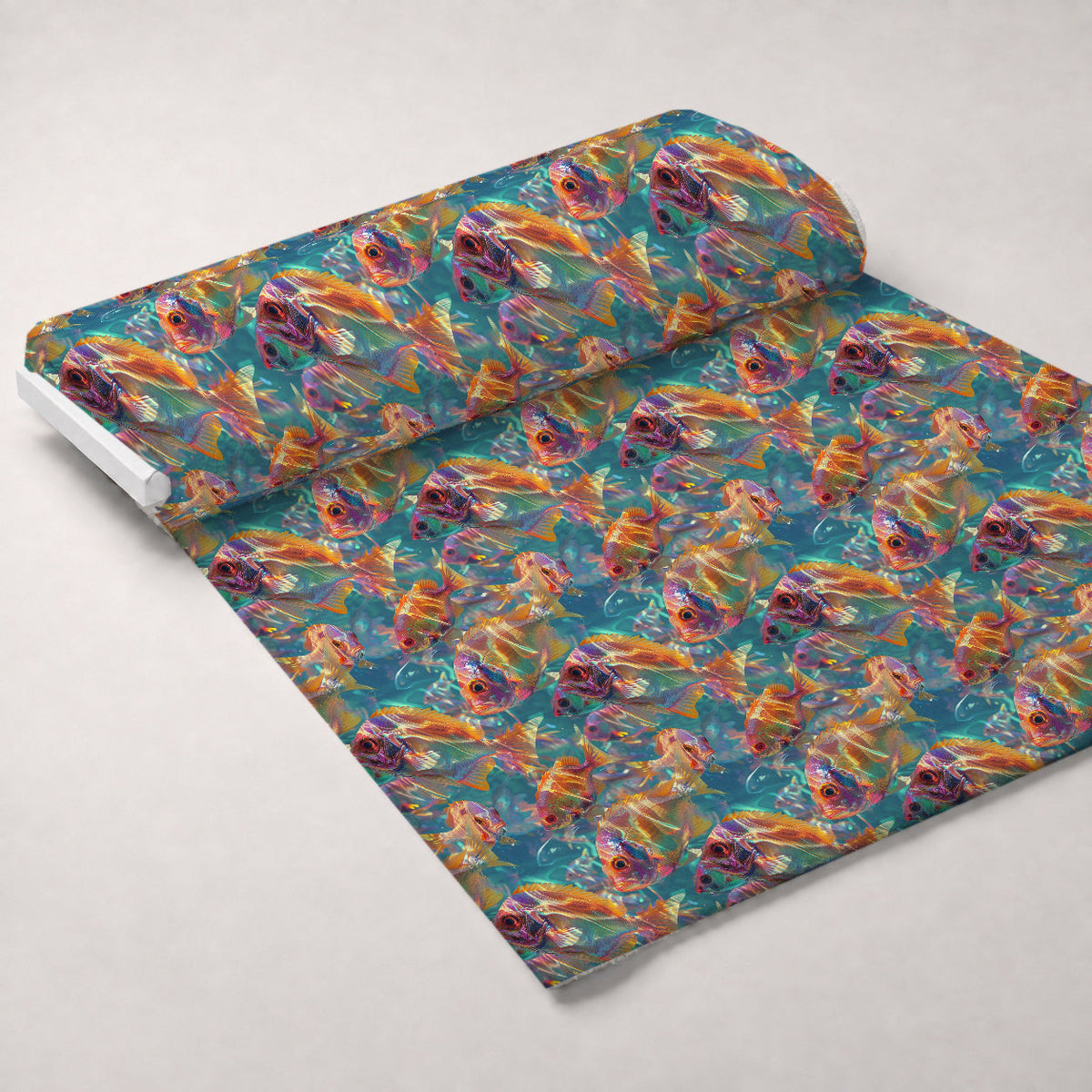 Rainbow Reef Pattern 8 Minky Fabric