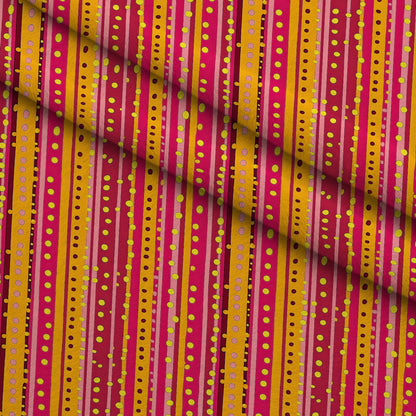 Raspberry Lemonade Pattern 2 Minky Fabric