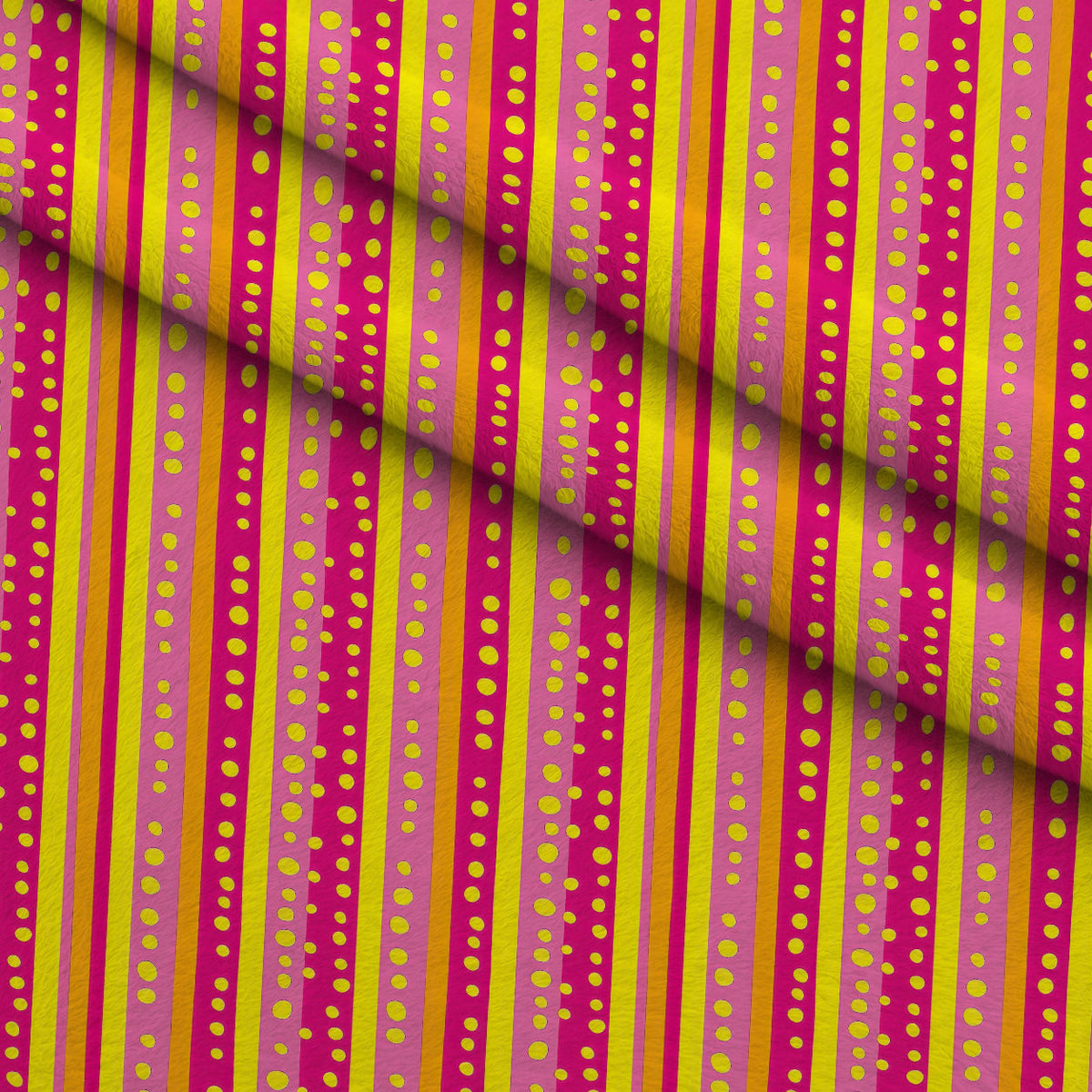 Raspberry Lemonade Pattern 3 Minky Fabric