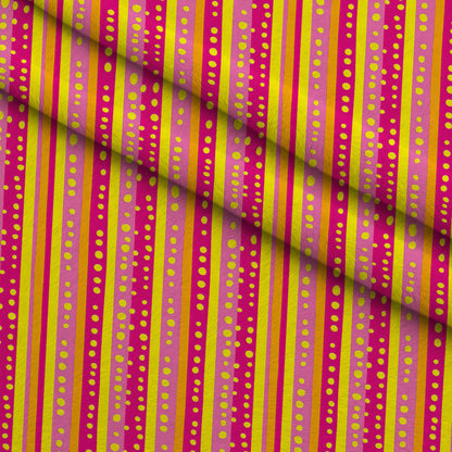 Raspberry Lemonade Pattern 3 Minky Fabric