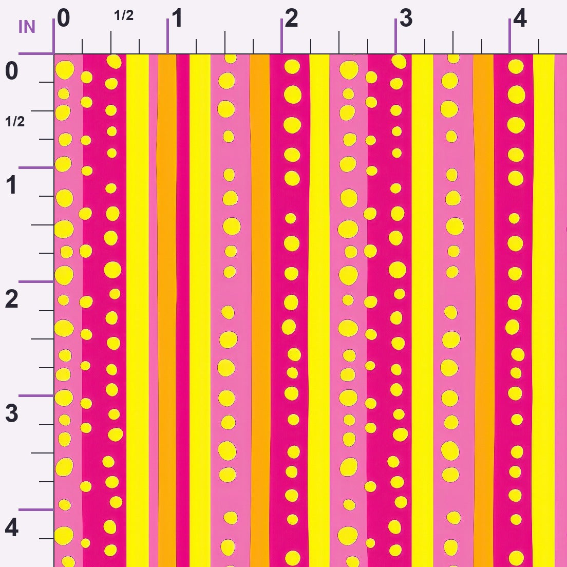 Raspberry Lemonade Pattern 3 Minky Fabric