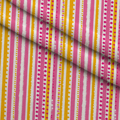 Raspberry Lemonade Pattern 4 Minky Fabric