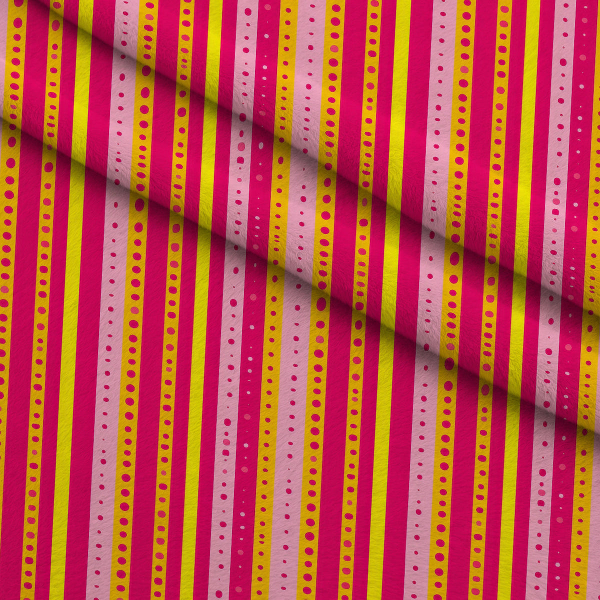 Raspberry Lemonade Pattern 5 Minky Fabric