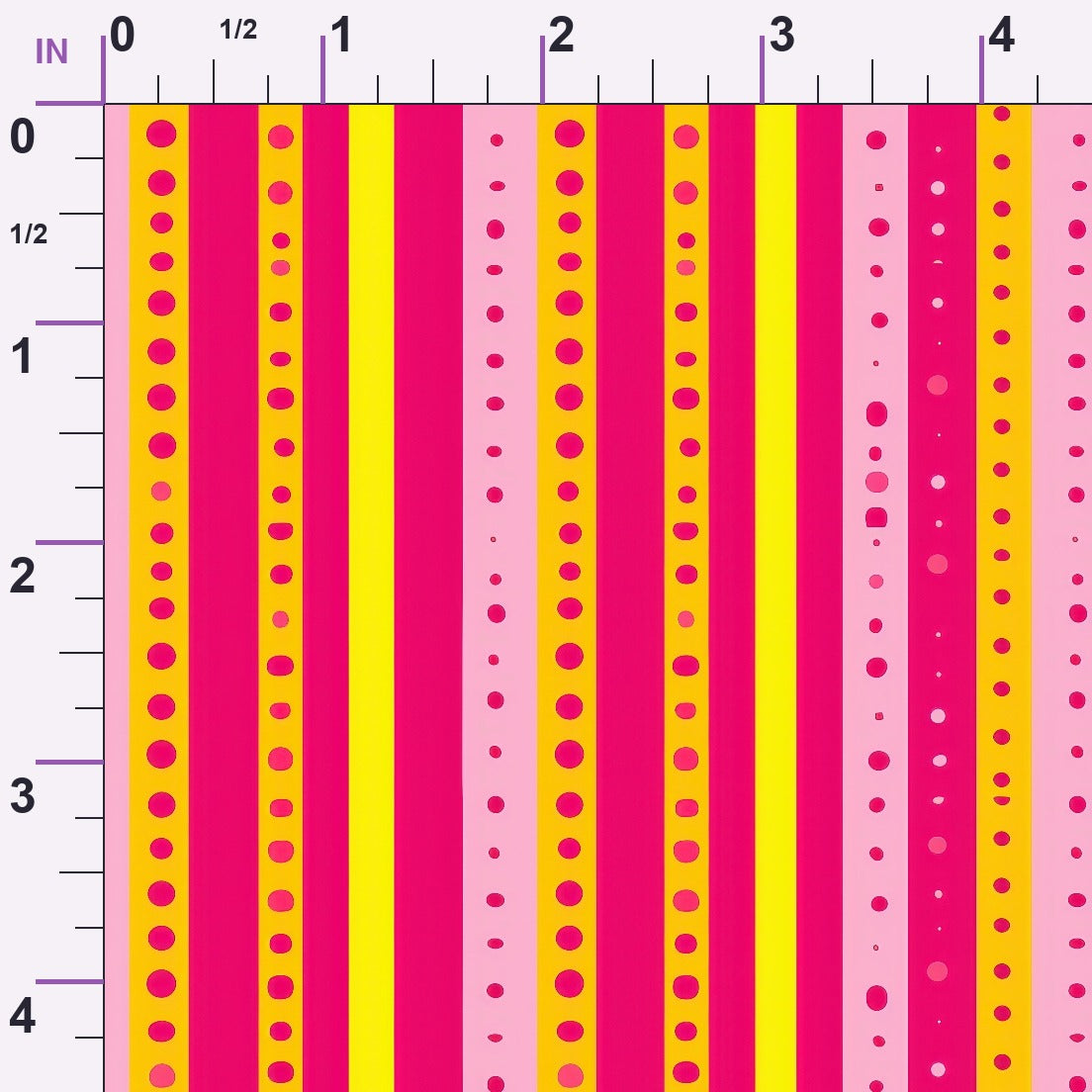 Raspberry Lemonade Pattern 5 Minky Fabric