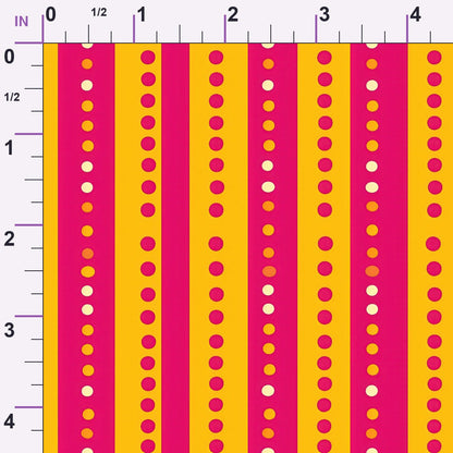 Raspberry Lemonade Pattern 9 Minky Fabric