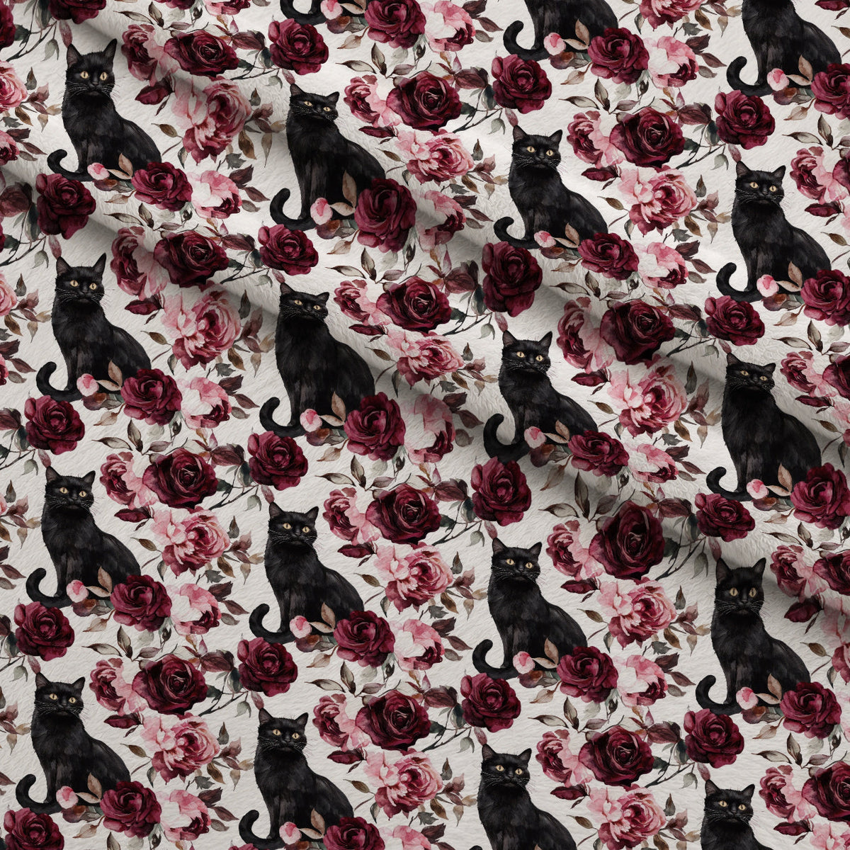 Raven Rose Reverie Pattern 11 Minky Fabric