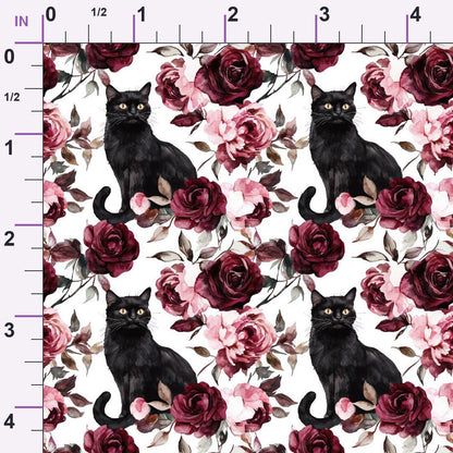 Raven Rose Reverie Pattern 11 Minky Fabric