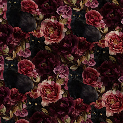 Raven Rose Reverie Pattern 12 Minky Fabric